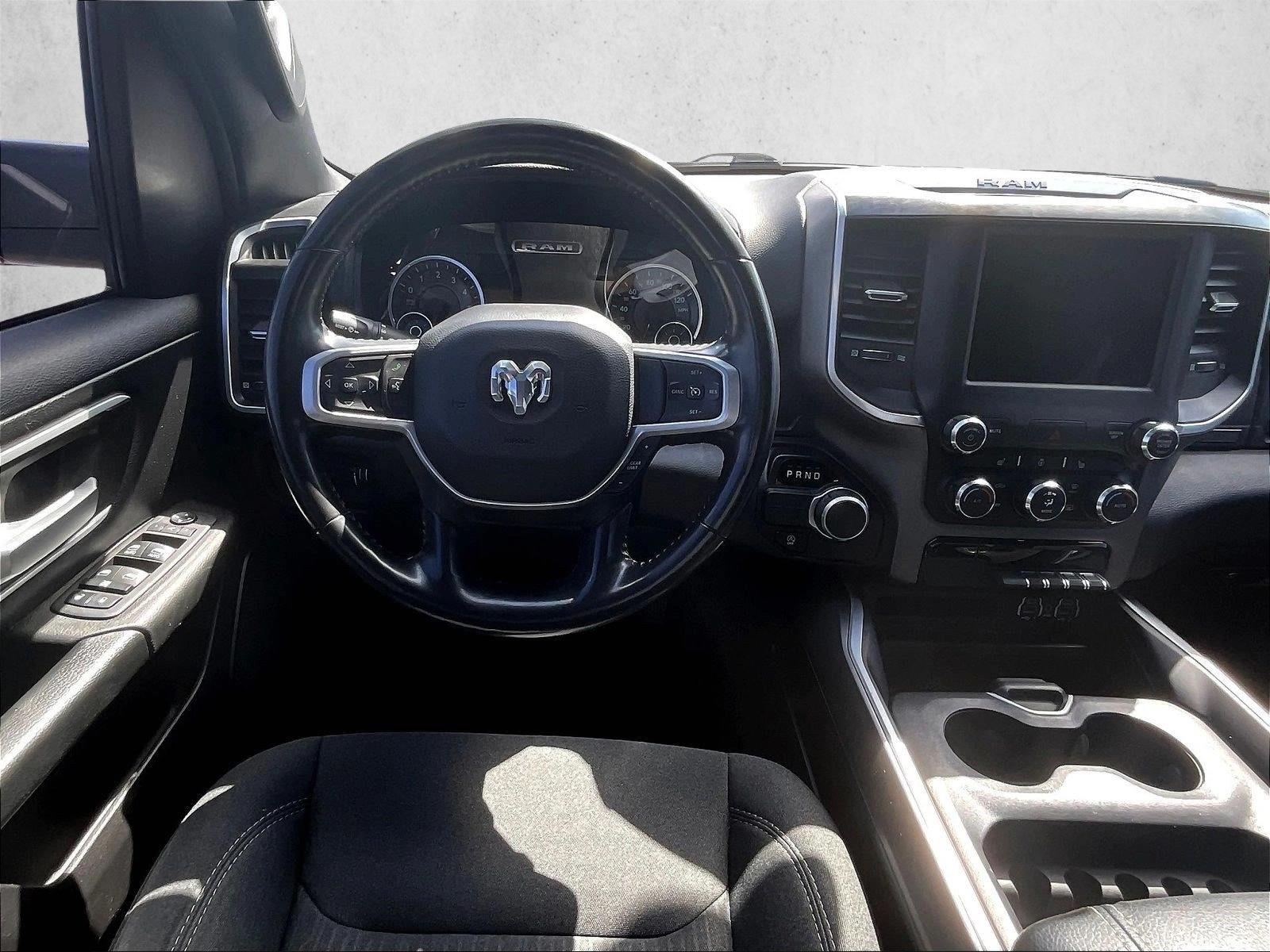 Used 2021 Bright White Clearcoat Ram Big Horn image 7