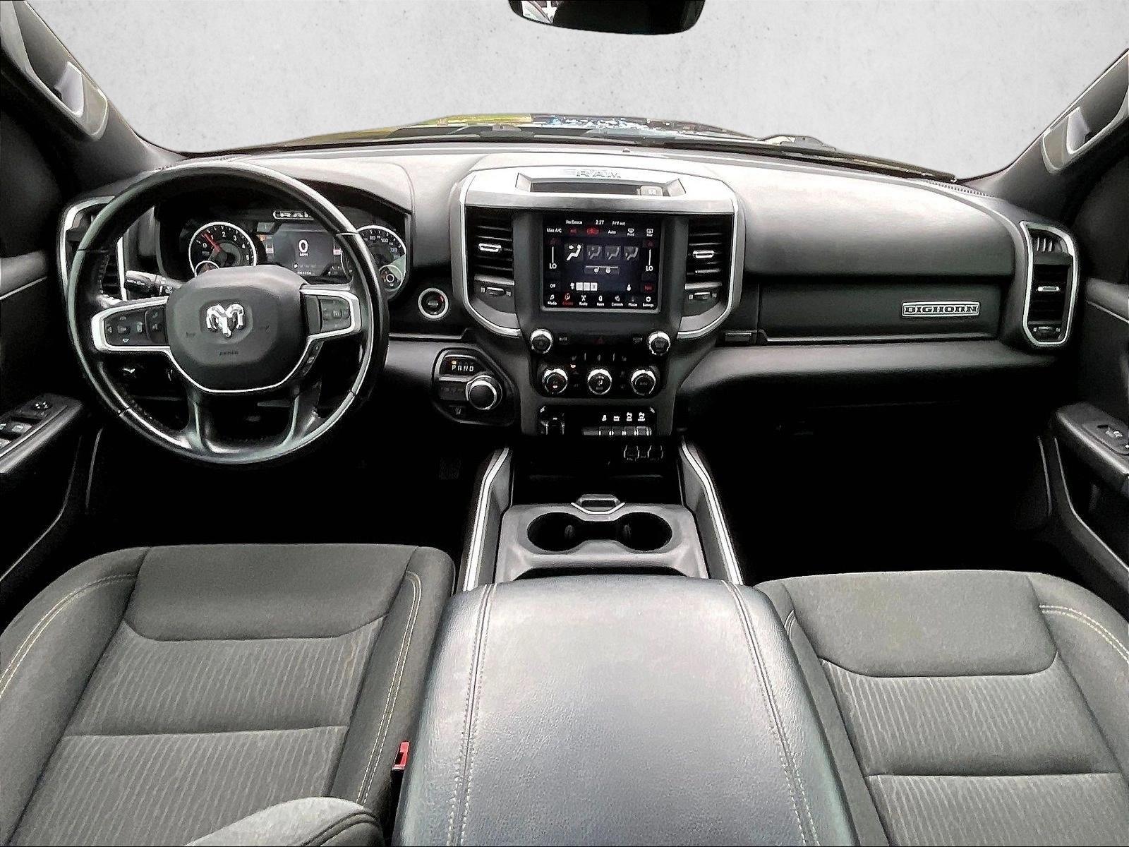 Used 2021 Diamond Black Crystal Pearlcoat Ram Big Horn image 11