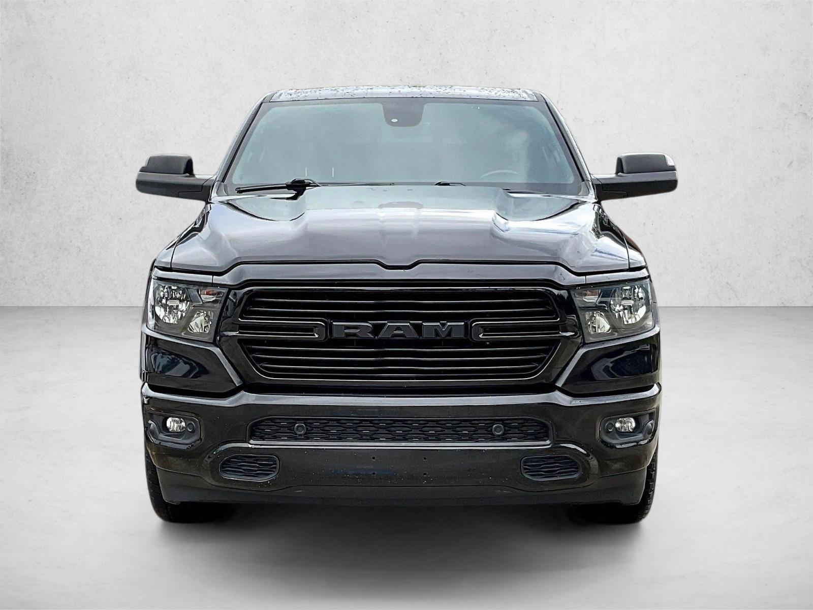 Used 2021 Diamond Black Crystal Pearlcoat Ram Big Horn image 2