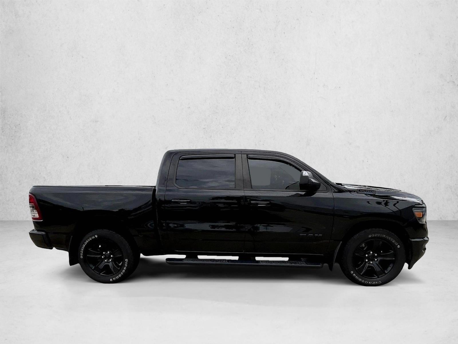 Used 2021 Diamond Black Crystal Pearlcoat Ram Big Horn image 3