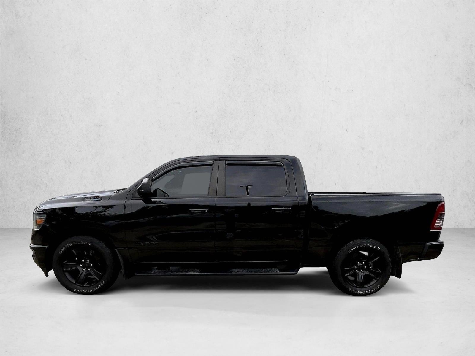 Used 2021 Diamond Black Crystal Pearlcoat Ram Big Horn image 4