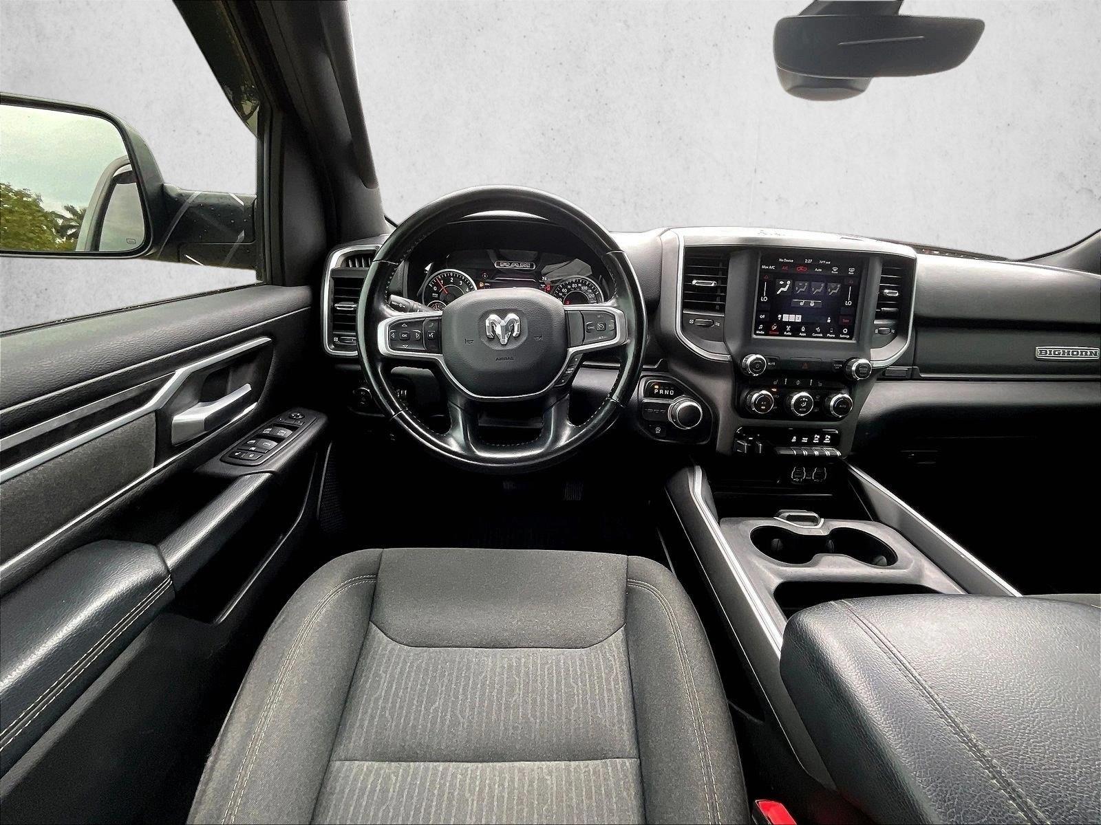 Used 2021 Diamond Black Crystal Pearlcoat Ram Big Horn image 5