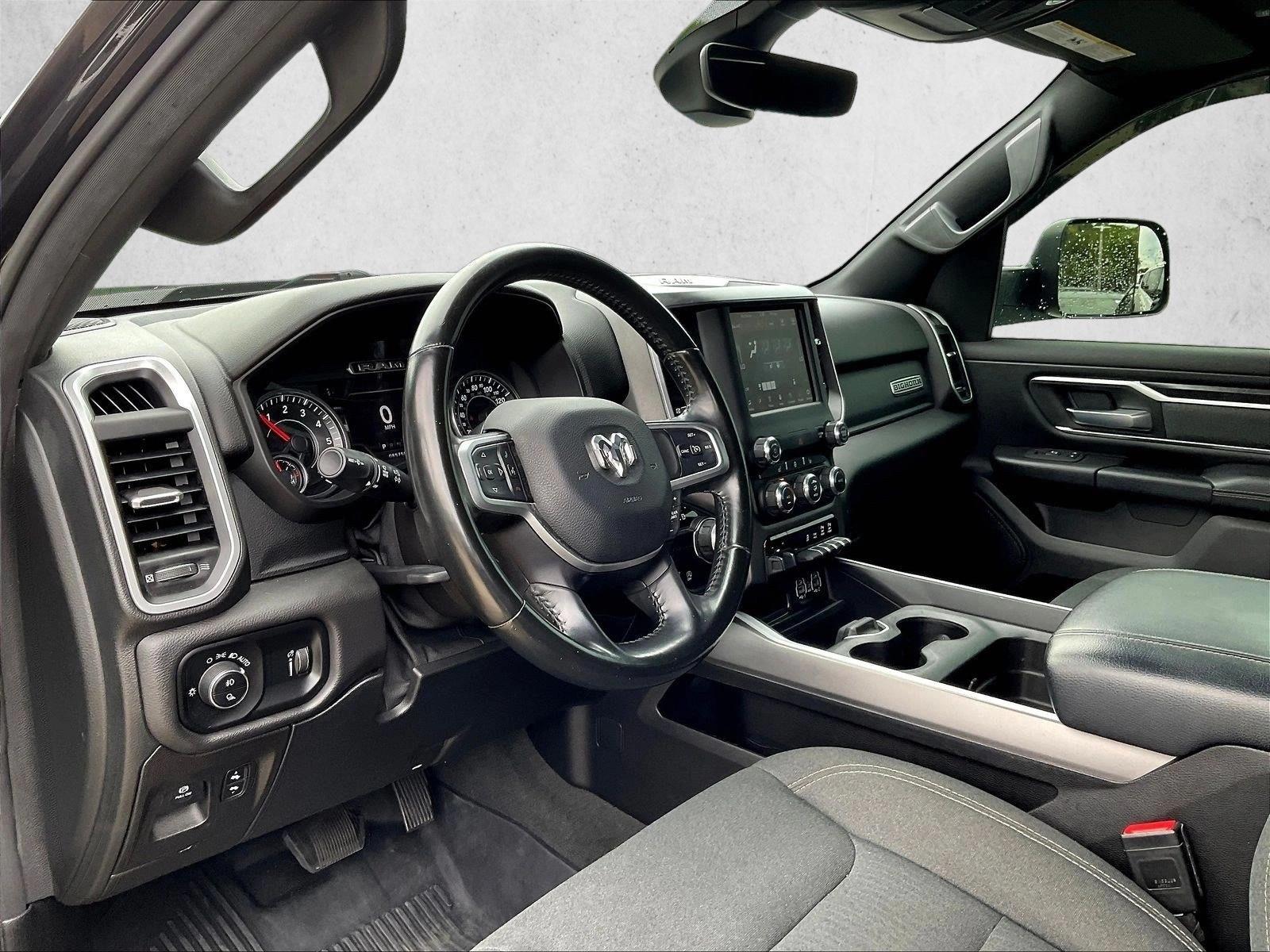 Used 2021 Diamond Black Crystal Pearlcoat Ram Big Horn image 9