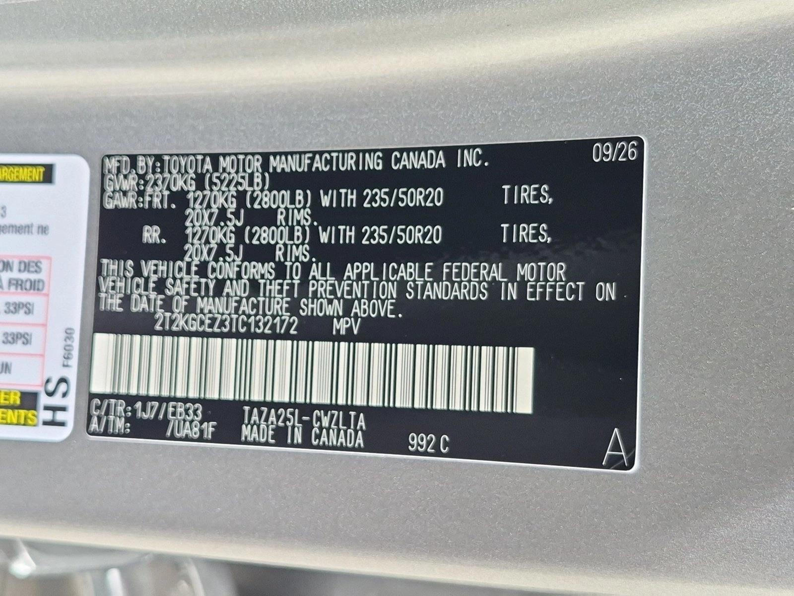 New 2026 Atomic Silver Lexus  350 F SPORT HANDLING AWD image 17