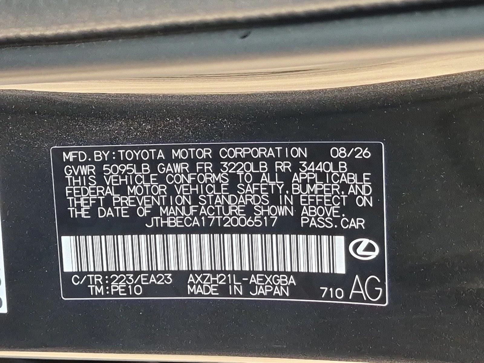 New 2026 Caviar Lexus ES 350h PREMIUM image 17