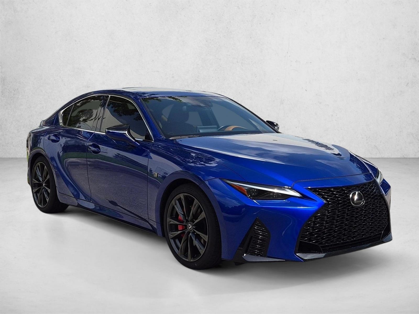 Certified Used 2025 Ultrasonic Blue 2.0 Lexus IS 350 F SPORT Design image 3