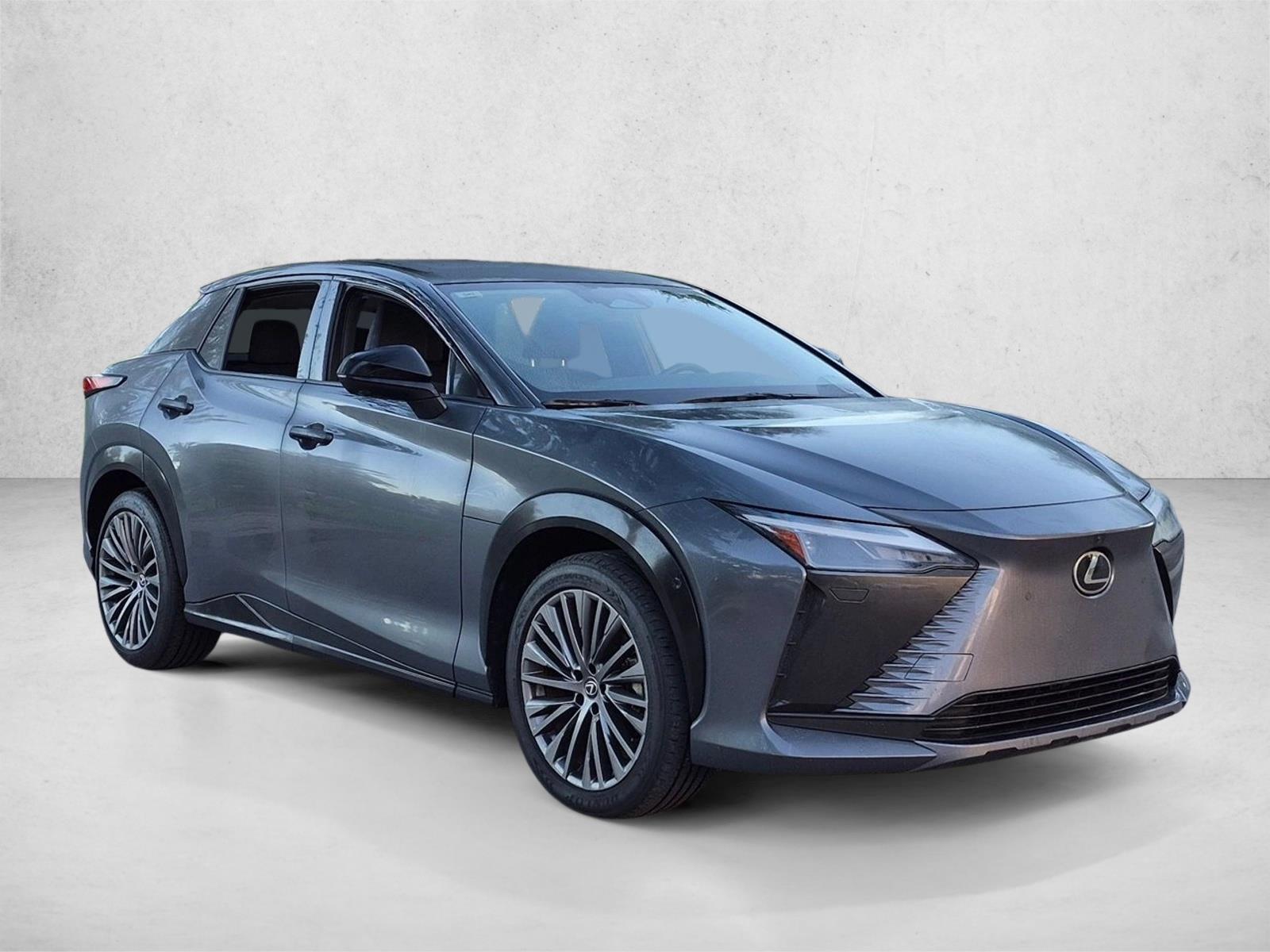 Certified Used 2023 Cloudburst Gray Lexus RZ 450e Luxury image 3