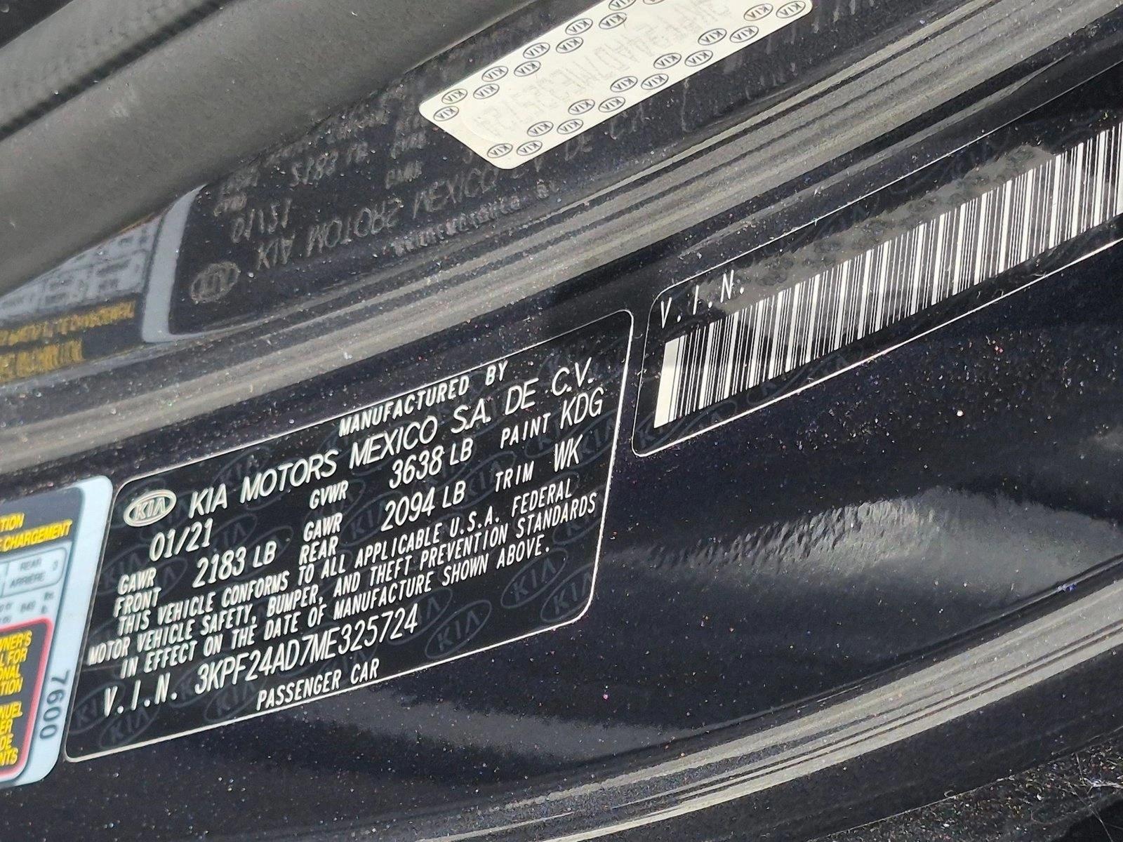 Used 2021 Gravity Gray Kia FE image 22