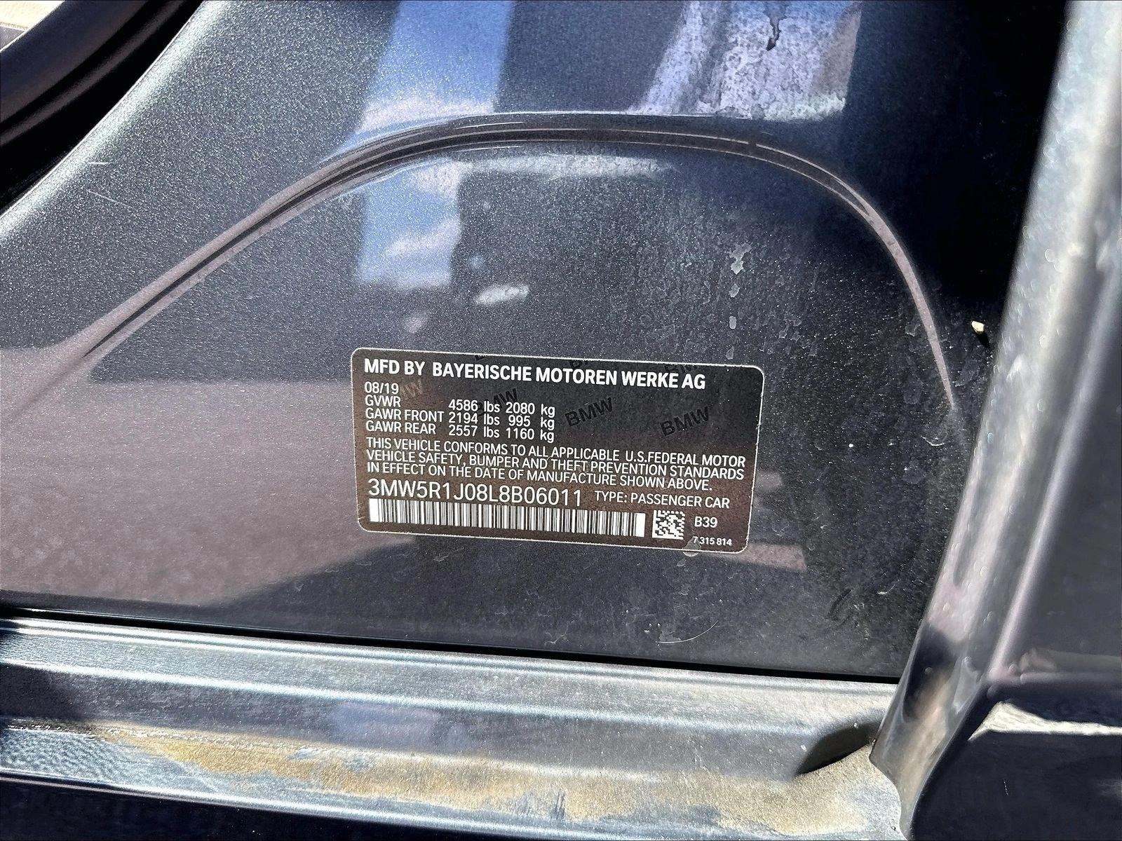 Used 2020 Mineral Gray Metallic BMW 330i image 25