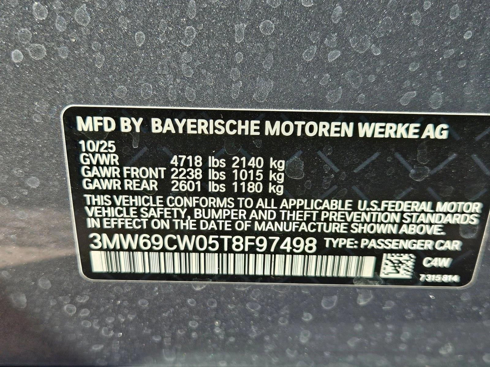 Used 2026 Skyscraper Grey Metallic BMW 330i NA image 18