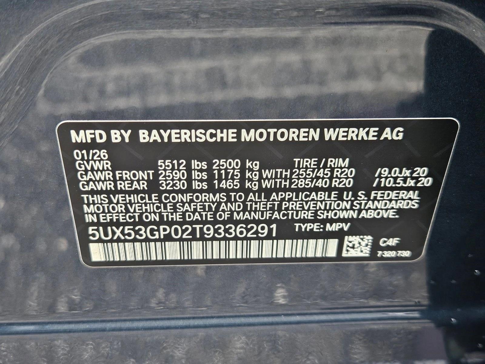 Used 2026 Arctic Race Blue Metallic BMW 30 xDrive image 18