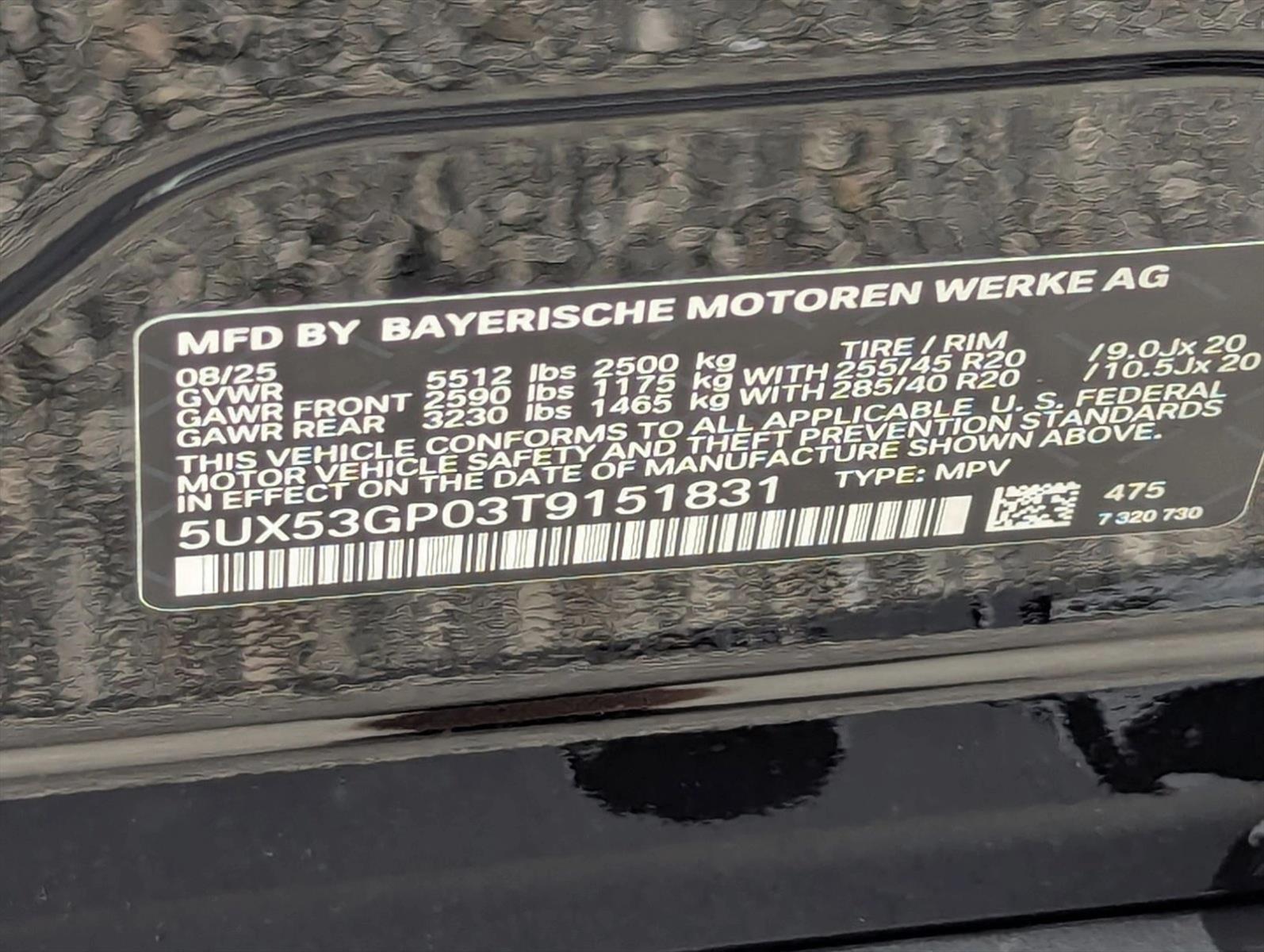 Used 2026 Black Sapphire Metallic BMW 30 xDrive image 17