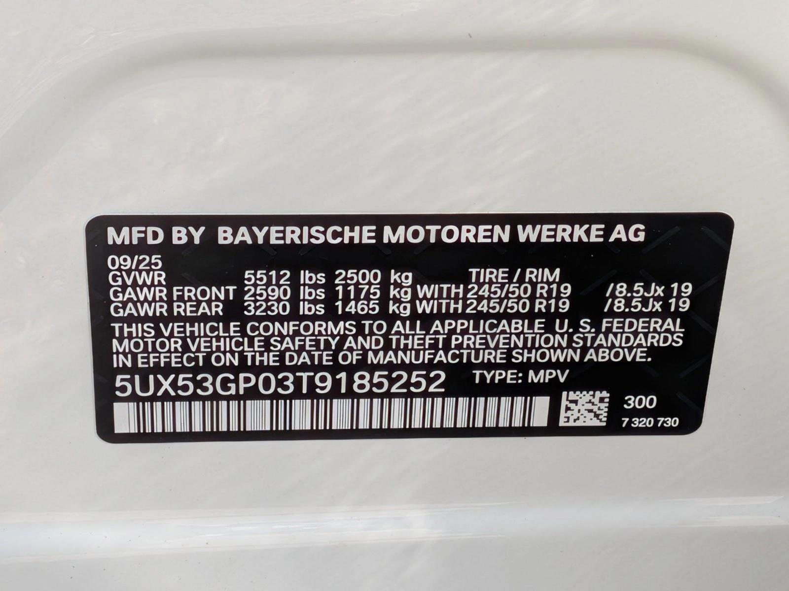 Used 2026 Alpine White BMW 30 xDrive image 18