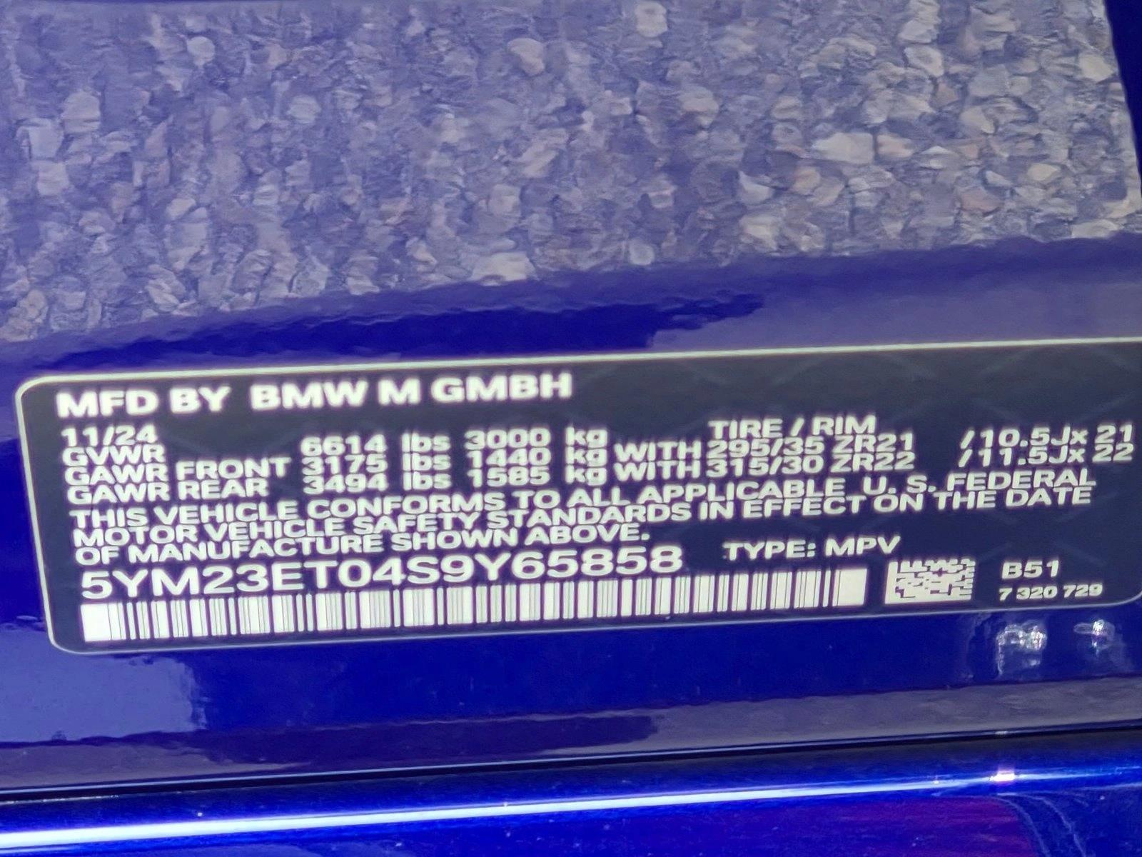 Used 2025 Marina Bay Blue Me BMW  image 26