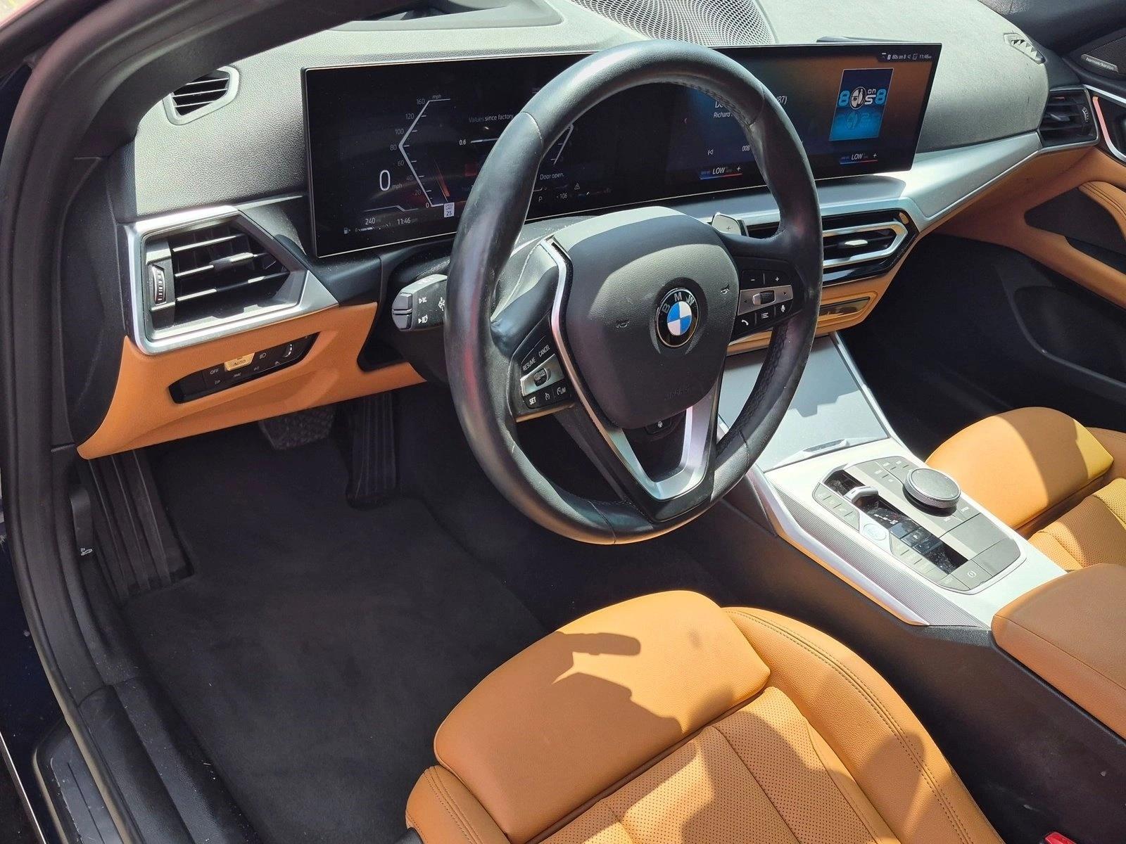 Used 2024 Tanzanite Blue Ii Metallic BMW 430i image 2