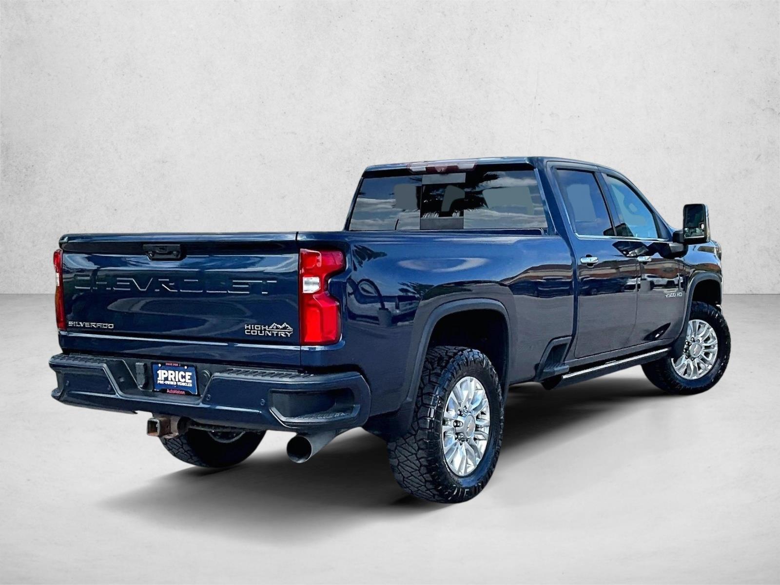 Used 2022 Northsky Blue Metallic Chevrolet High Country image 2