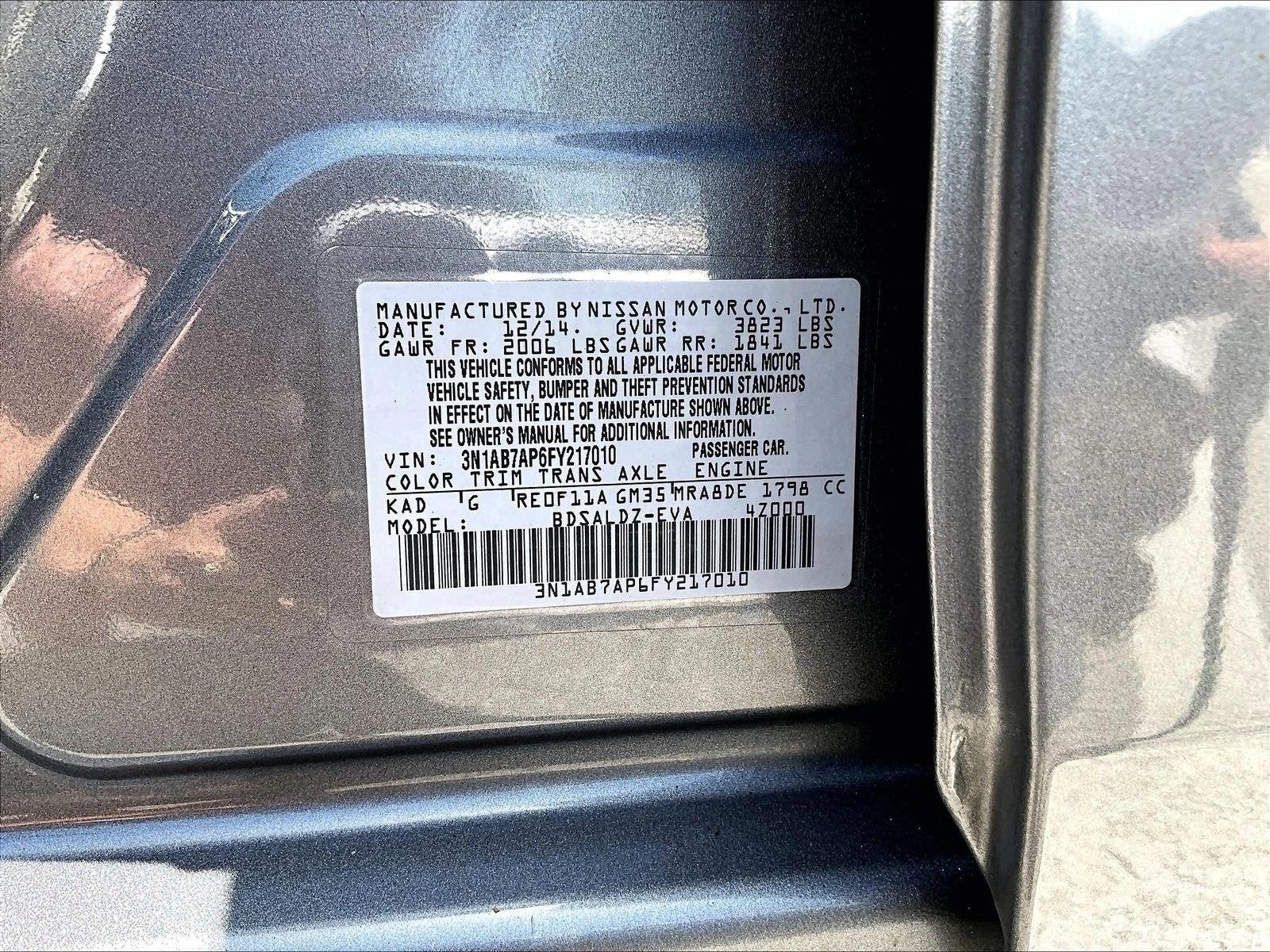 Used 2015 Gun Metallic Nissan SV image 30
