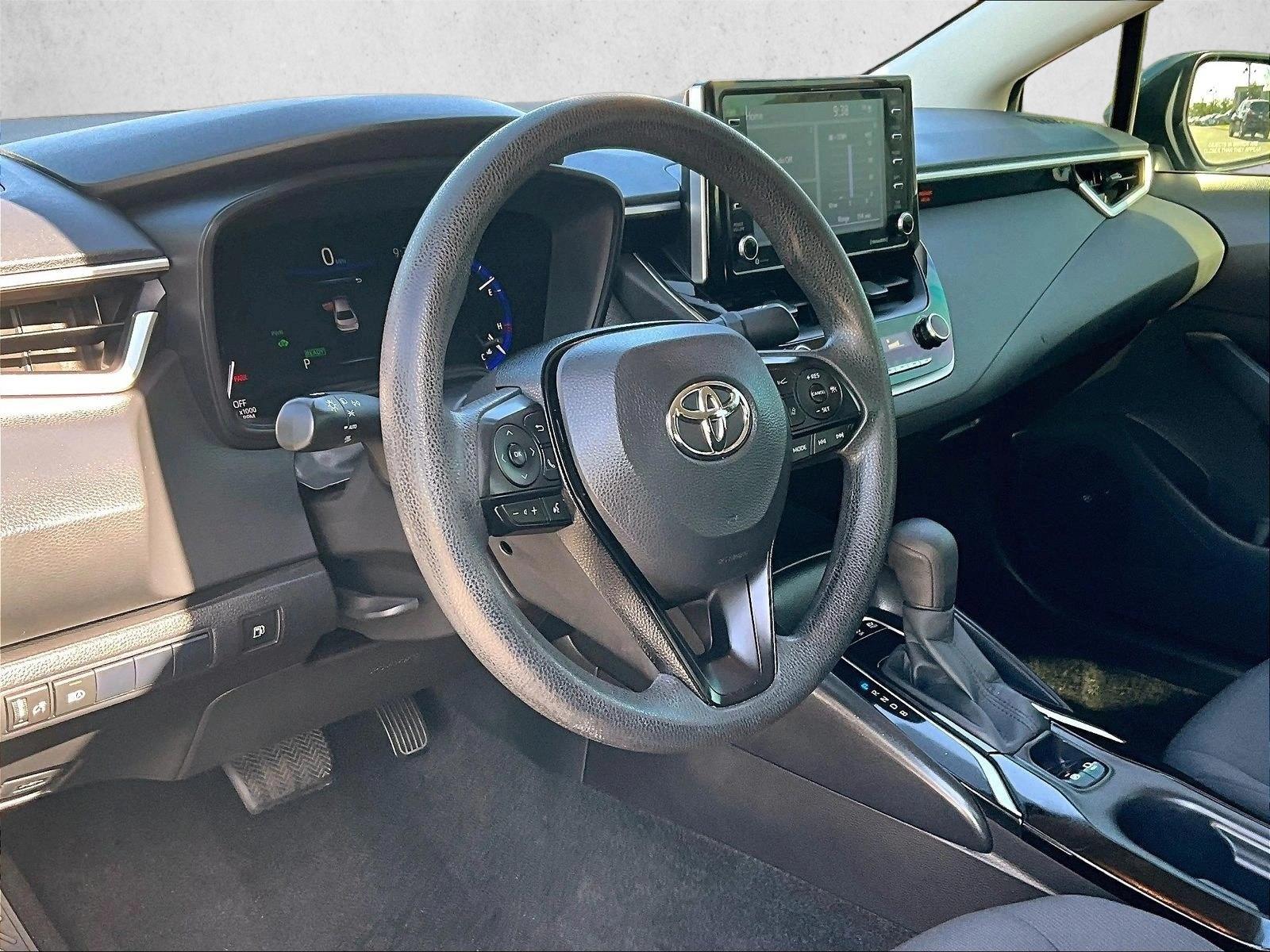 Used 2021 Celestite Toyota Hybrid LE image 14