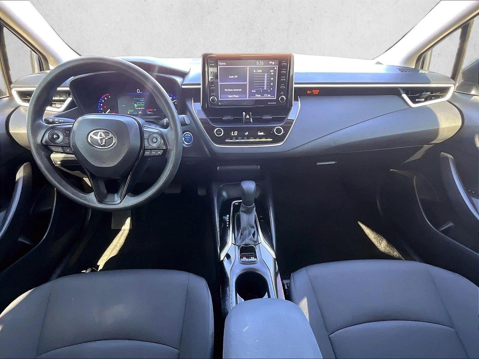 Used 2021 Celestite Toyota Hybrid LE image 16