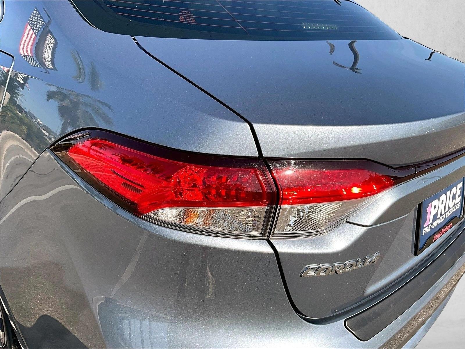 Used 2021 Celestite Toyota Hybrid LE image 29