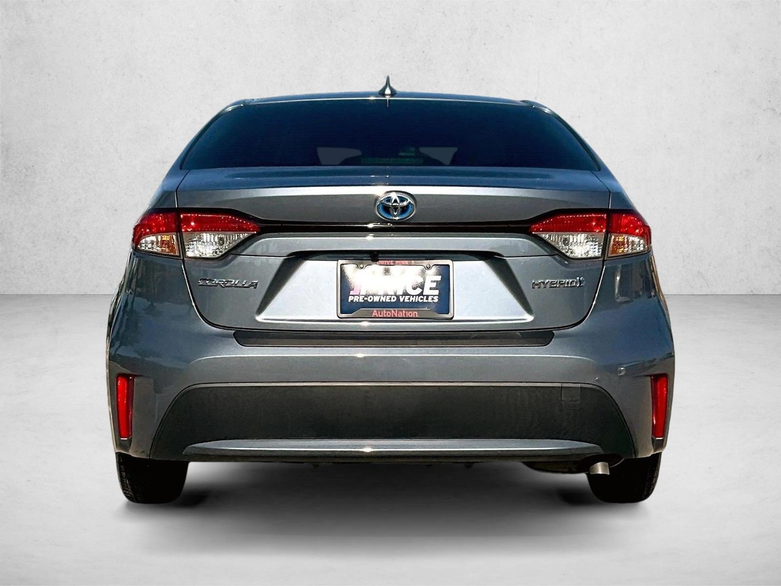 Used 2021 Celestite Toyota Hybrid LE image 4