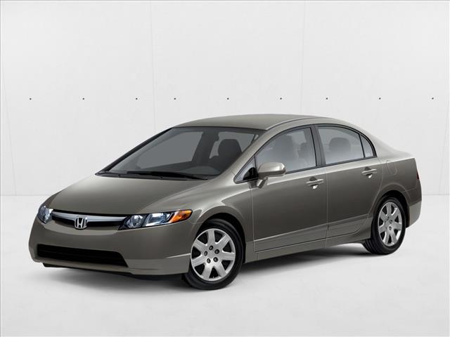 Alabaster Silver Metallic 2008 Honda Civic Sedan Front-Wheel Drive 5-Speed Manual