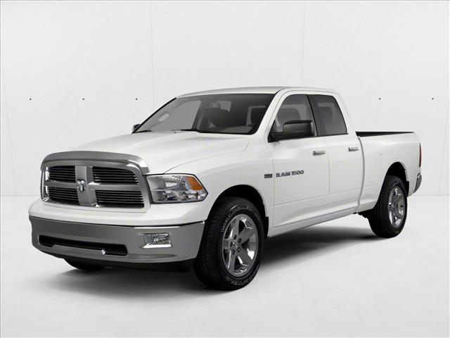 Bright White 2010 Dodge RAM 1500 SLT Quad Cab RWD Pickup Truck 4X2 5-Speed Automatic