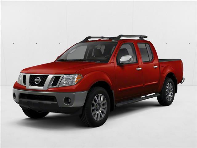 Red 2010 Nissan Frontier Pickup Truck Four-Wheel Drive 5-Speed Automatic
