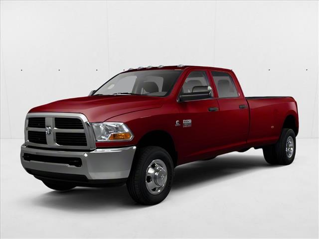 Deep Cherry Red Crystal Pearl 2012 RAM 3500 Pickup Truck Four-Wheel Drive 6-Speed Automatic