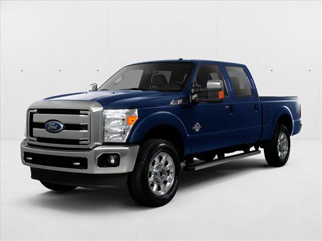 Blue 2012 Ford F-250 Super Duty King Ranch Crew Cab 4WD Pickup Truck Four-Wheel Drive 6-Speed Automatic