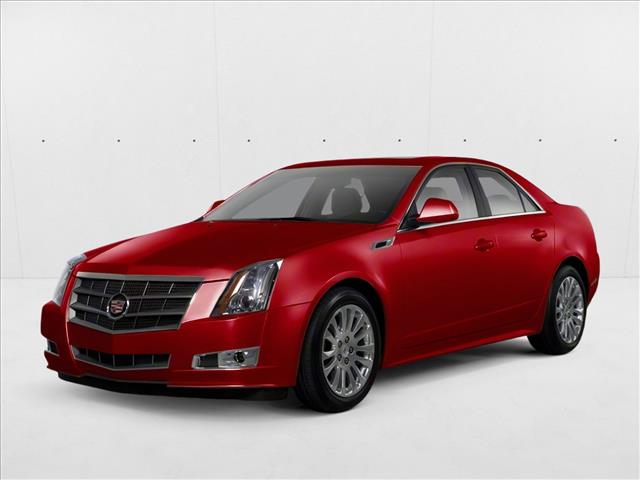 Red 2013 Cadillac CTS Sedan Rear-Wheel Drive 6-Speed Automatic