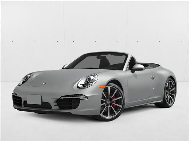 Gray (Platinum Silver Metallic) 2013 Porsche 911 Convertible All-Wheel Drive 7-Speed Automatic