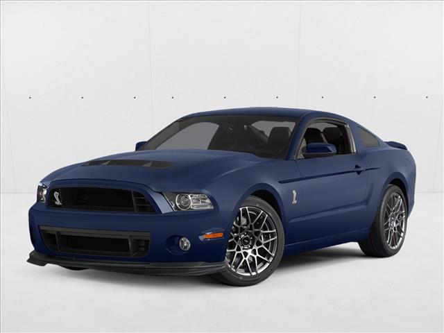 Blue 2014 Ford Mustang Shelby GT500 Coupe Rear-Wheel Drive 6-Speed Manual