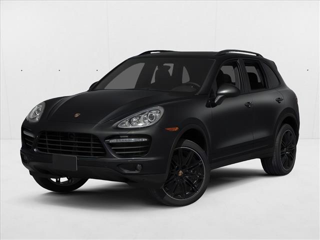 Black 2014 Porsche Cayenne Turbo AWD SUV / Crossover All-Wheel Drive Automatic