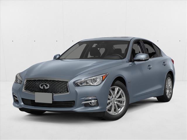 Hagane Blue 2014 INFINITI Q50 Hybrid Sport AWD Sedan All-Wheel Drive 7-Speed Automatic