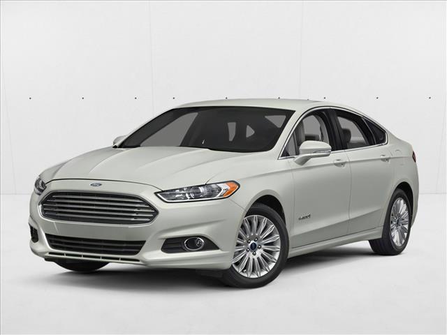 Oxford White 2014 Ford Fusion Hybrid Sedan Front-Wheel Drive Automatic