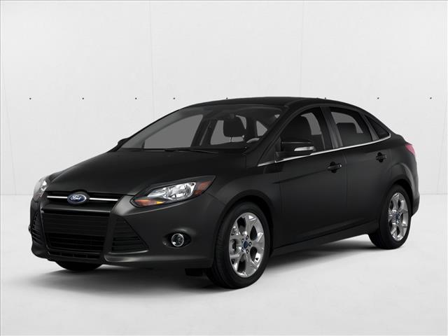 Tuxedo Black Metallic 2014 Ford Focus Sedan Front-Wheel Drive 5-Speed Manual