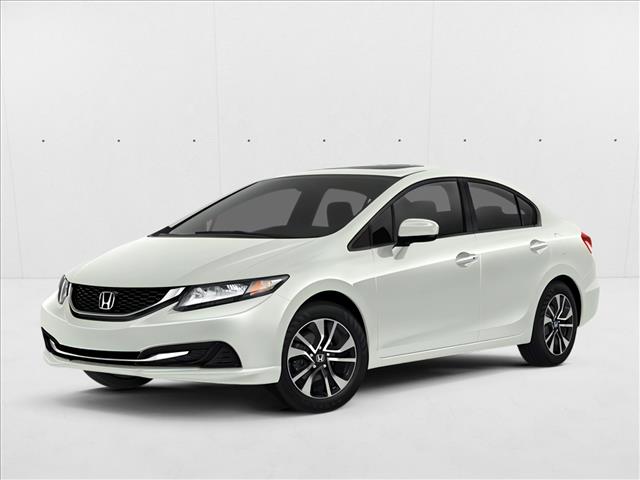 Black 2014 Honda Civic Sedan Front-Wheel Drive Automatic