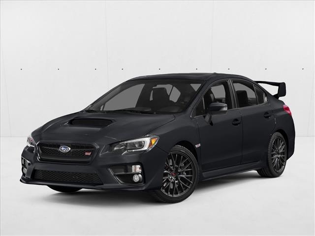 Dark Gray Metallic 2015 Subaru WRX STI Base Sedan All-Wheel Drive 6-Speed Manual