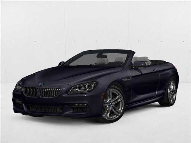 Carbon Black Metallic 2015 BMW 6 Series Convertible All-Wheel Drive Automatic