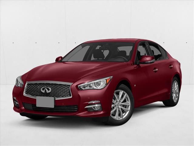 Red (Venetian Ruby) 2015 INFINITI Q50 3.7 Premium RWD Sedan Rear-Wheel Drive Automatic