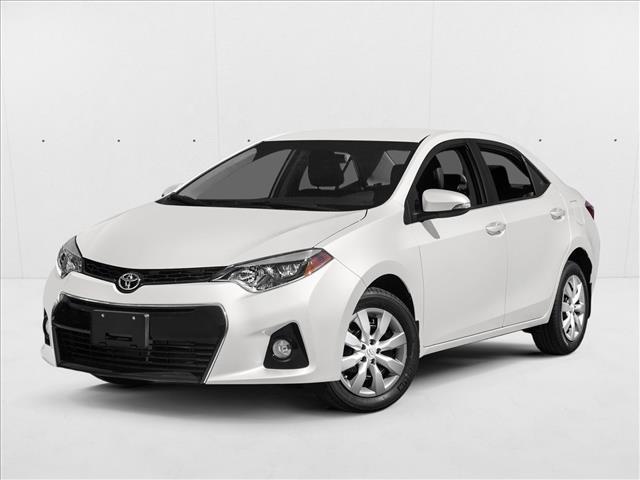 Super White 2015 Toyota Corolla S Plus Sedan Front-Wheel Drive 6-Speed Manual