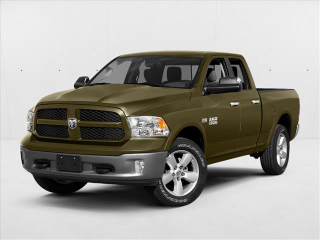 Light Green 2015 RAM 1500 Big Horn Crew Cab 4WD Pickup Truck Four-Wheel Drive 8-Speed Automatic