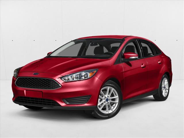 Race Red 2015 Ford Focus Sedan Front-Wheel Drive 6-Speed Automatic
