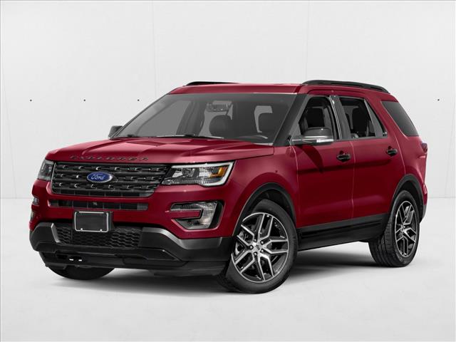 Red 2016 Ford Explorer Sport 4WD SUV / Crossover All-Wheel Drive 6-Speed Automatic
