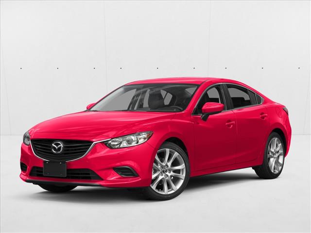 Red 2016 Mazda MAZDA6 Sedan Front-Wheel Drive 6-Speed Manual