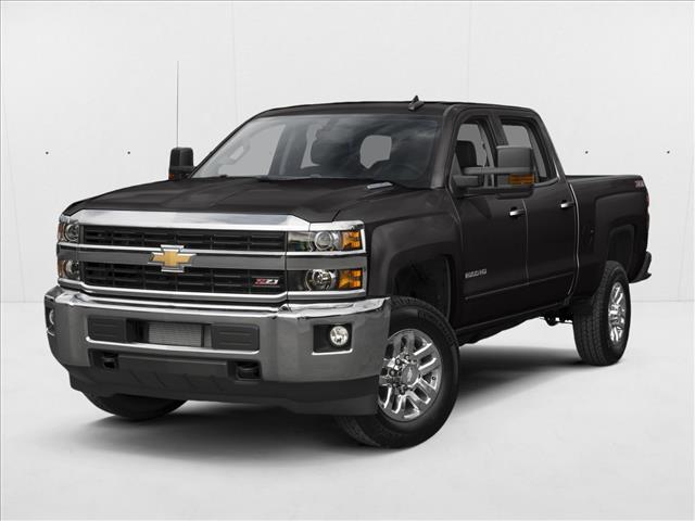 Black 2016 Chevrolet Silverado 2500HD LT Crew Cab 4WD Pickup Truck Four-Wheel Drive 6-Speed Automatic