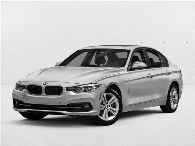 Black 2016 BMW 3 Series Sedan Rear-Wheel Drive Automatic