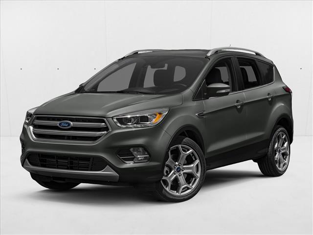 Gray (Magnetic Metallic) 2017 Ford Escape Titanium FWD SUV / Crossover Front-Wheel Drive 6-Speed Automatic