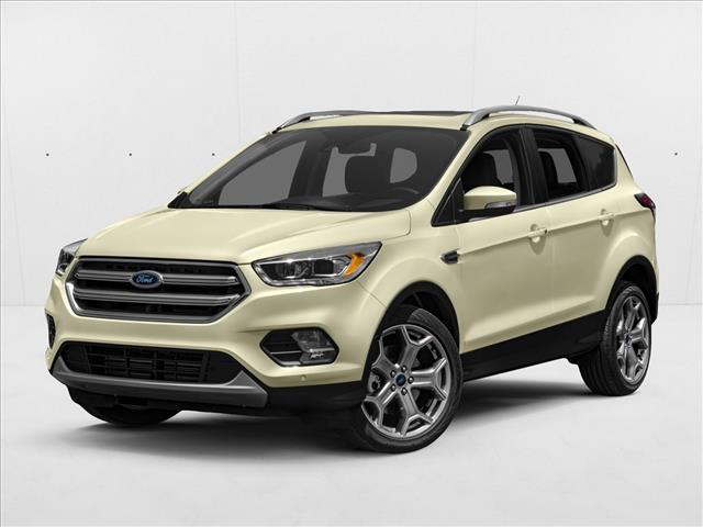 White 2017 Ford Escape Titanium FWD SUV / Crossover Front-Wheel Drive 6-Speed Automatic